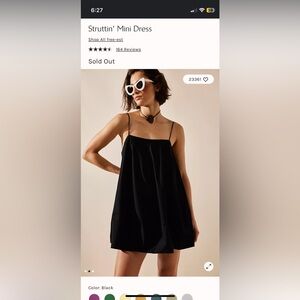 Free People Struttin’ Mini Dress